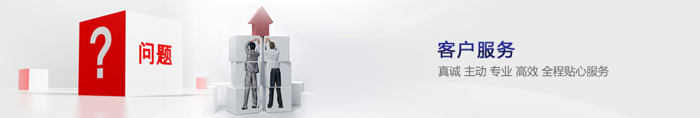 客戶服務 真誠 主動 專業(yè) 高效 全程貼心服務